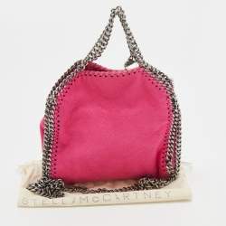 مملوكة مسبقًا حقيبة كتف ستيلا مكارتني ميني فالابيلا جلد صناعي وردي