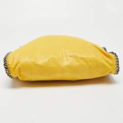 Stella McCartney Yellow Faux Suede Falabella Tote