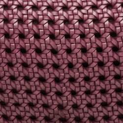 Pre Owned Stella McCartney Purple/Burgundy Woven Faux Leather Falabella Tote 
