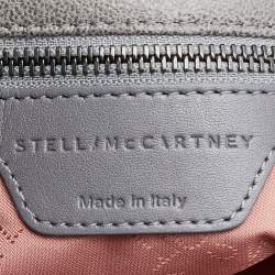 Stella McCartney Grey Quilted Faux Leather Falabella Large Tote