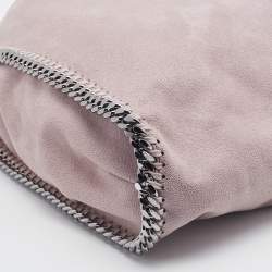 Pre Owned Stella McCartney Light Pink Faux Leather Falabella Tote