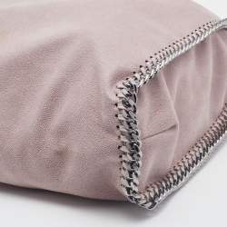 Pre Owned Stella McCartney Light Pink Faux Leather Falabella Tote