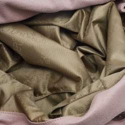 Pre Owned Stella McCartney Light Pink Faux Leather Falabella Tote
