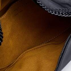 Pre Owned Stella Mccartney Black Faux Leather Belt Bag