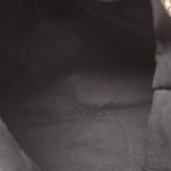 Pre Owned Stella McCartney Black Woven Faux Leather Large Falabella Tote