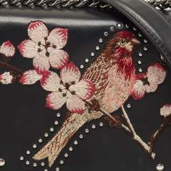 Pre Owned Stella McCartney Black Faux Leather Falabella Box Shoulder Bag