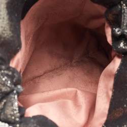 Pre Owned Stella McCartney Metallic Faux Suede Mini Falabella Tote