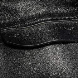 Pre Owned Stella McCartney Off White Canvas and Faux Leather Stella Logo Tote