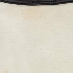 Pre Owned Stella McCartney Off White Canvas and Faux Leather Stella Logo Tote