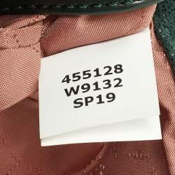 Pre Owned Stella McCartney Green Faux Suede Falabella Shoulder Bag