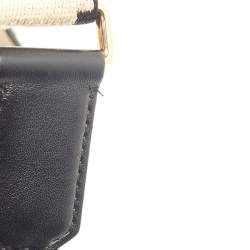 Pre Owned Stella McCartney Black Faux Leather Stella Logo Tote