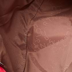 Pre Owned حقيبة كتف ستيلا مكارتني فالابيلا جلد ثعبان صناعي بني/أسود بقلاب