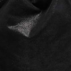 Pre Owned Stella McCartney Black Faux Leather Large Falabella Tote