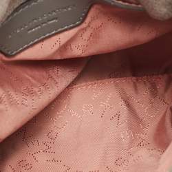 Pre Owned Stella McCartney Grey Faux Suede Mini Falabella Tote