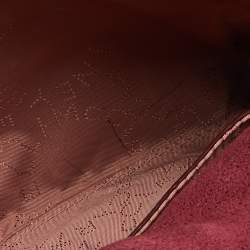 Pre Owned Stella McCartney Burgundy Faux Leather Falabella Shoulder Bag