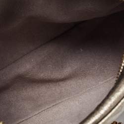 Pre Owned Stella McCartney Metallic Green Faux Leather Stella Star Crossbody Bag