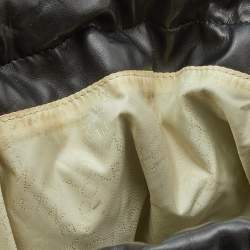 Pre Owned Stella McCartney Black PVC and Leather Monogram Stella Tote