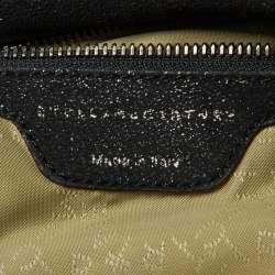 Pre Owned Stella McCartney Black Faux Suede Falabella Tote