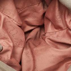 Pre Owned Stella McCartney Grey Faux Suede Mini Falabella Tote