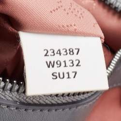 Pre Owned Stella McCartney Grey Faux Suede Falabella Fold Over Tote