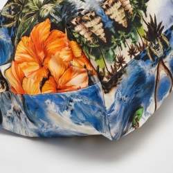Stella McCartney MultiColor Beach Printed Canvas Vanessa Tote