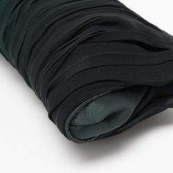 Stella McCartney Green Ombre Silk Zipped Clutch