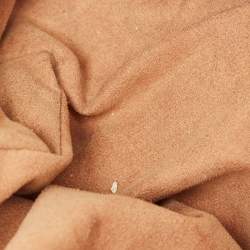 Pre Owned Stella McCartney Blue Quilted Faux Suede Medium Beckett Chain Bag