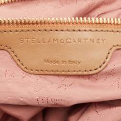 Pre Owned Stella McCartney Tan Faux Suede Falabella Shoulder Bag