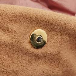 Pre Owned Stella McCartney Tan Faux Suede Falabella Shoulder Bag