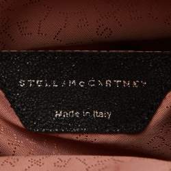 Pre Owned Stella McCartney Black Faux Suede Falabella Backpack