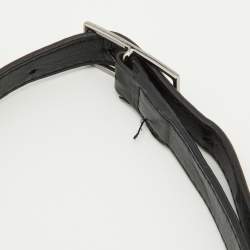 Pre Owned Stella McCartney Black Faux Suede Falabella Backpack