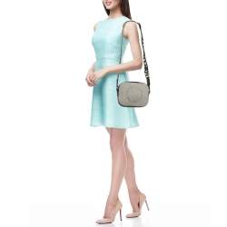 مملوكة مسبقًا Stella McCartney Grey/Black Canvas and Leather Camera Bag