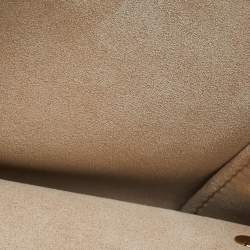 Pre Owned Stella McCartney Beige Faux Leather Utility Belt Bag