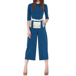 Pre Owned Stella McCartney Beige Faux Leather Utility Belt Bag