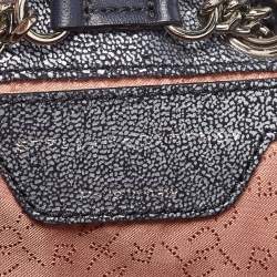 Pre Owned Stella McCartney Blue Faux Leather Falabella Backpack