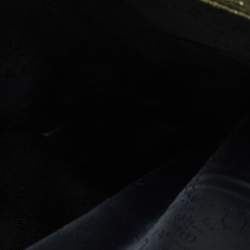 Pre Owned Stella McCartney Gold Crackled Faux Leather Falabella Fold-Over Clutch