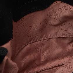 Pre Owned Stella McCartney Black Faux Leather Falabella Flap Shoulder Bag