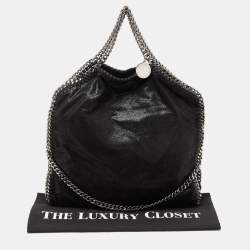 Stella McCartney Blue Faux Suede Small Falabella Bag