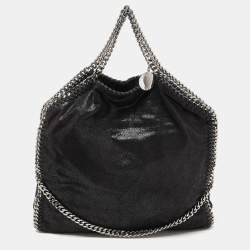 Stella McCartney Blue Faux Suede Small Falabella Bag