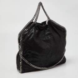 Stella McCartney Blue Faux Suede Small Falabella Bag