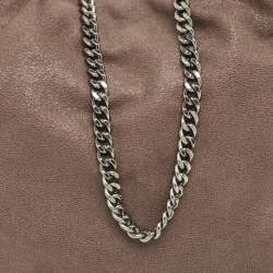 Pre Owned Stella McCartney Brown Faux Suede Mini Falabella Tote