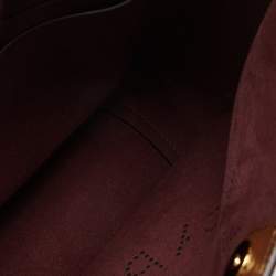 Pre Owned Stella McCartney Brown Faux Leather Stella Logo Crossbody Bag