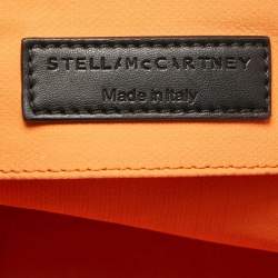 Pre Owned Stella McCartney Beige/Black Canvas Medium S&P Tote