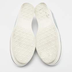 Stella McCartney Blue/White Denim Binx Star Sneakers Size 41
