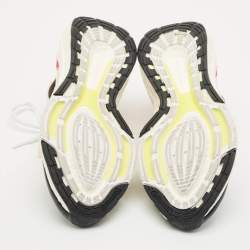 Stella McCartney Multicolor Faux Leather and Faux Suede ultraboost 21 Lace Up Sneakers Size 38