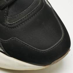 Stella McCartney Black Polyamide Fabric Eclypse Low Top Sneakers Size 39