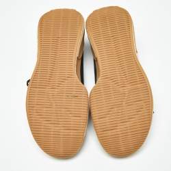 Pre Owned Stella McCartney x Adidas Black Neoprene Treino Low Top Sneakers Size 39 1/3