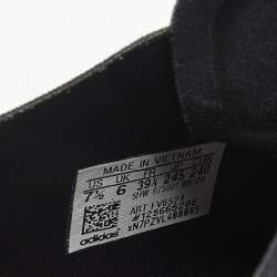 Pre Owned Stella McCartney x Adidas Black Neoprene Treino Low Top Sneakers Size 39 1/3