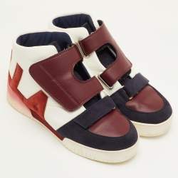 مملوكة مسبقًا حذاء رياضي ستيلا مكارتني هايتوب جلد صناعي متنوع الألوان مقاس 37