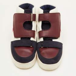 مملوكة مسبقًا حذاء رياضي ستيلا مكارتني هايتوب جلد صناعي متنوع الألوان مقاس 37